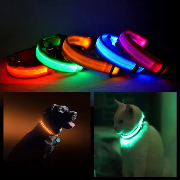 LED Pet Safety Halo Collar product photo