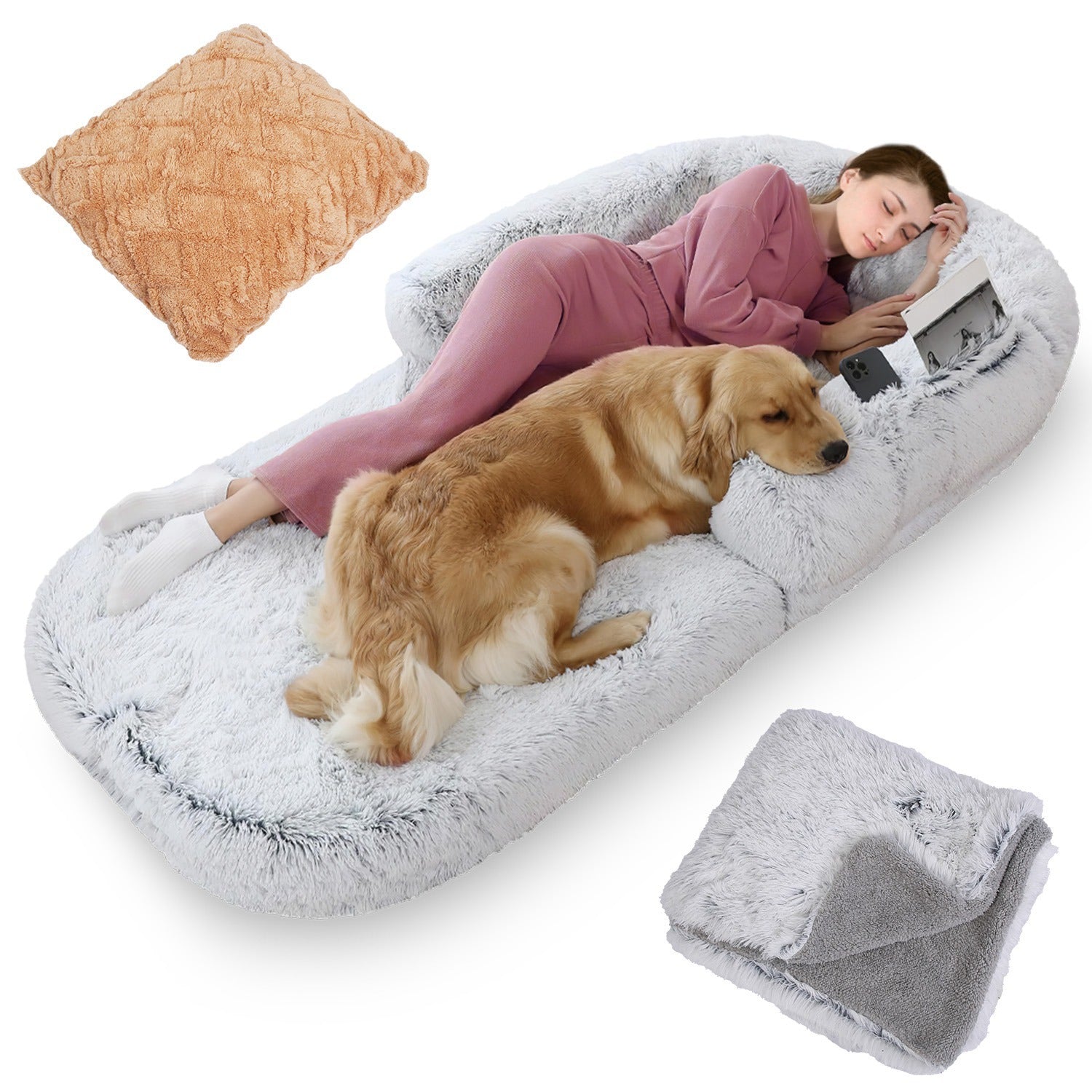 Convertible Human Size Dog Bed
