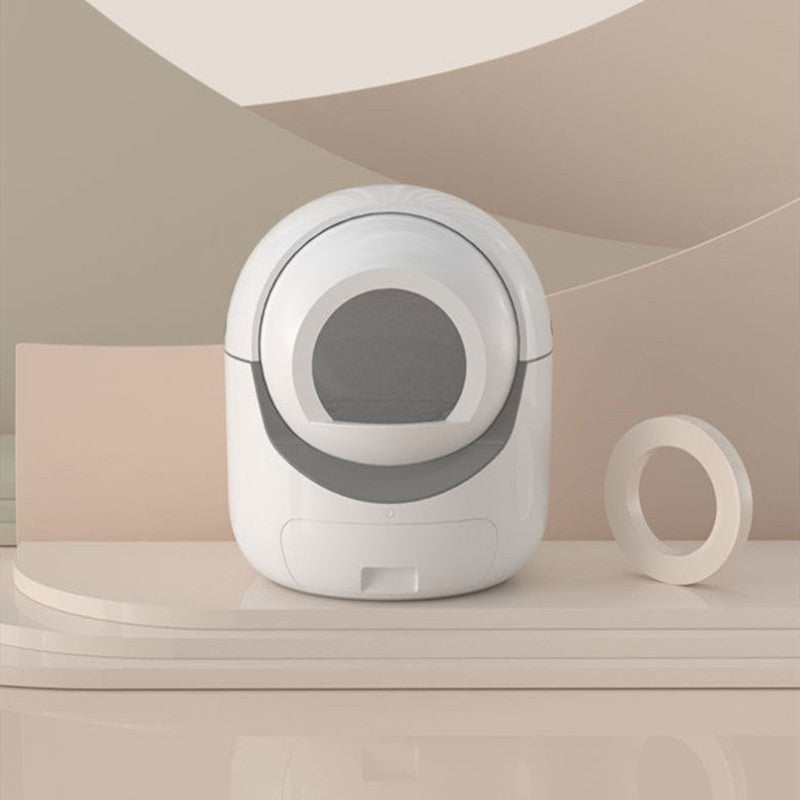 Automatic Self-Cleaning Cat Litter Box – Enclosed, Odor-Control Smart Toilet