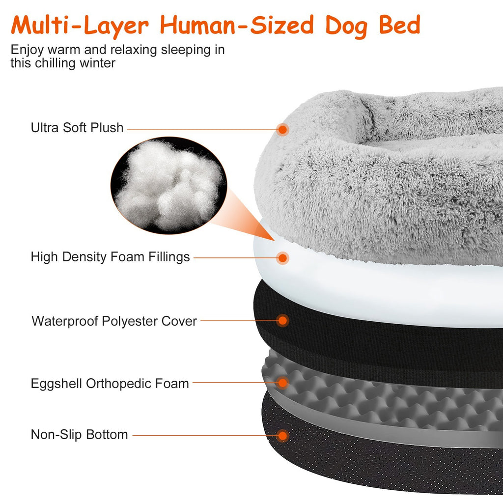 Convertible Human Size Dog Bed