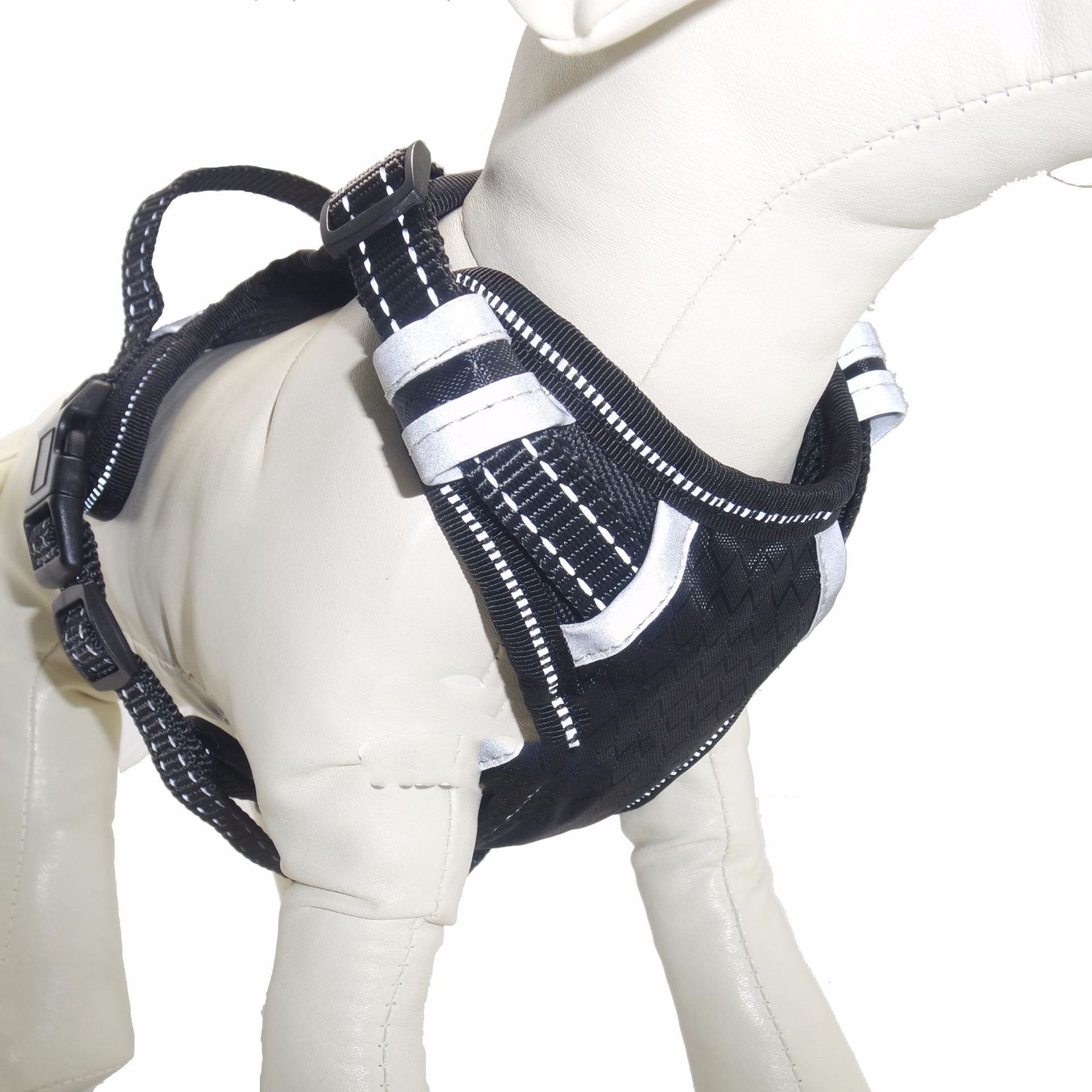 Adjustable Dog Car Safety Harness - Padded Travel Seatbelt Harness