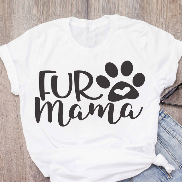 Cat and Dog Mom T-Shirt Selection