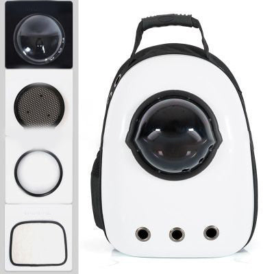 Portable Space Capsule Pet Backpack – Breathable Cat & Dog Travel Bag
