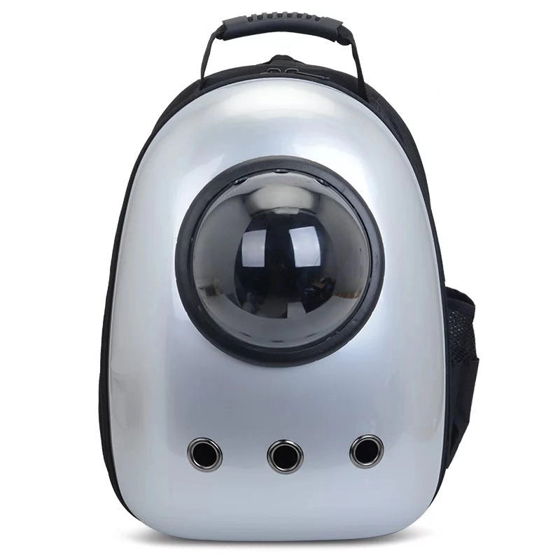 Portable Space Capsule Pet Backpack – Breathable Cat & Dog Travel Bag