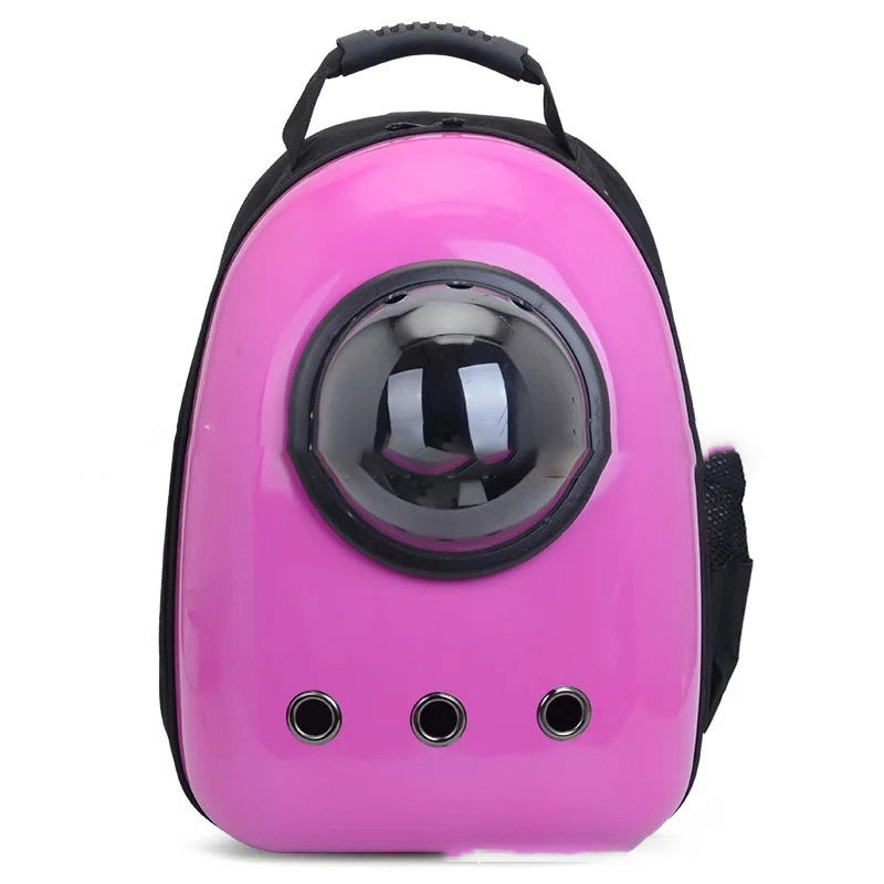 Portable Space Capsule Pet Backpack – Breathable Cat & Dog Travel Bag
