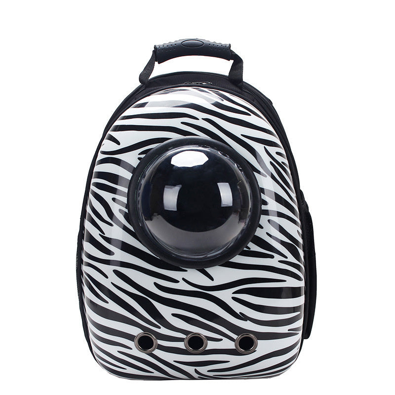 Portable Space Capsule Pet Backpack – Breathable Cat & Dog Travel Bag