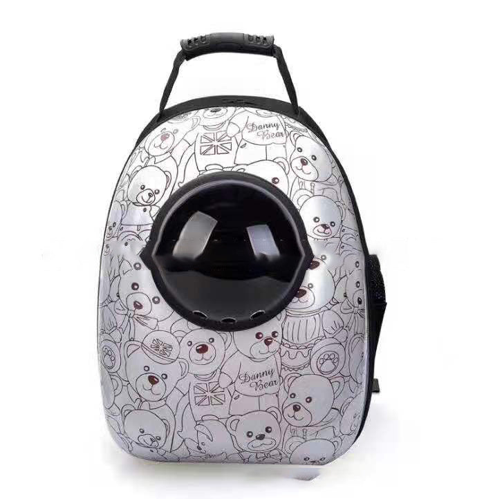 Portable Space Capsule Pet Backpack – Breathable Cat & Dog Travel Bag