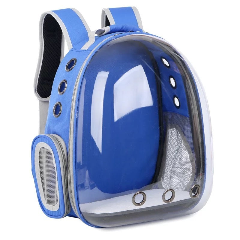 Portable Space Capsule Pet Backpack – Breathable Cat & Dog Travel Bag