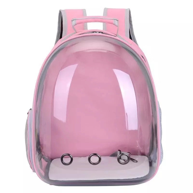 Portable Space Capsule Pet Backpack – Breathable Cat & Dog Travel Bag