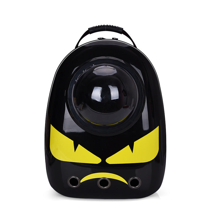 Portable Space Capsule Pet Backpack – Breathable Cat & Dog Travel Bag
