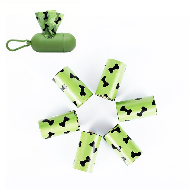 Biodegradable Dog Poop Bags with Dispenser – Leak-Proof Waste Bags