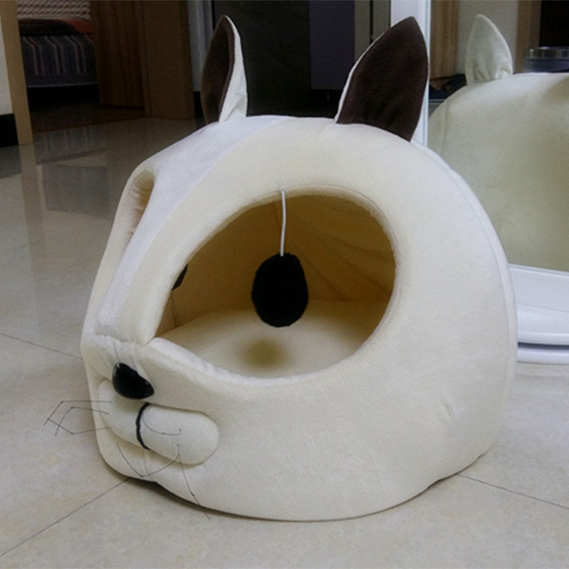 Plush Cat Bed
