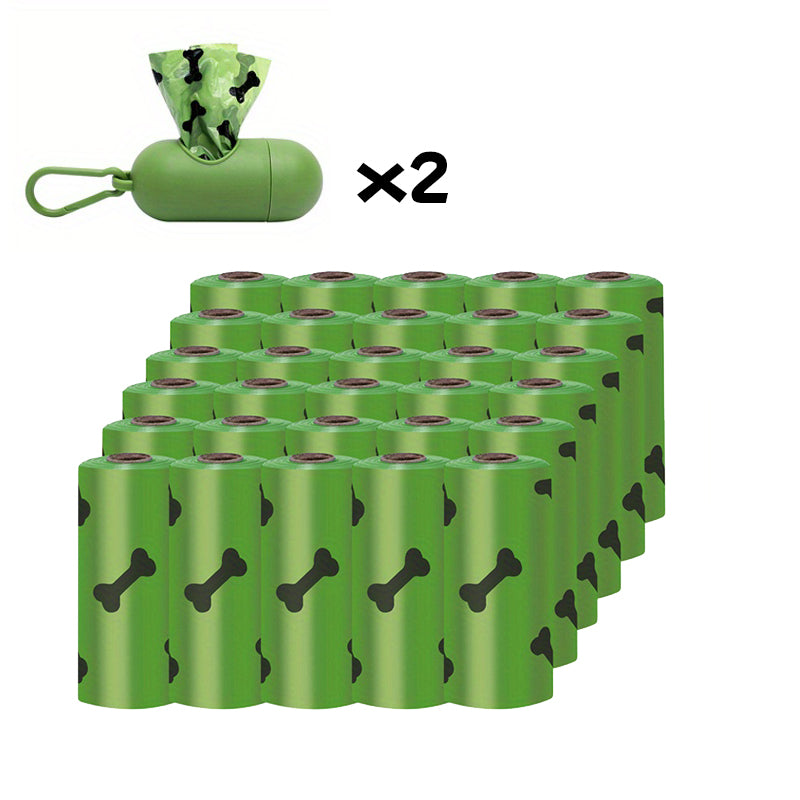 Biodegradable Dog Poop Bags with Dispenser – Leak-Proof Waste Bags