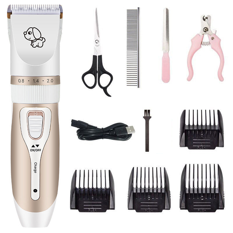 Professional Pet Shaver – Low Noise Dog & Cat Grooming Clipper