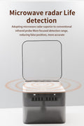 Wireless stainless steel pet water fountain