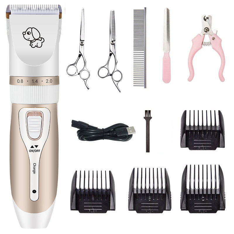 Professional Pet Shaver – Low Noise Dog & Cat Grooming Clipper