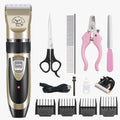 Rechargeable Dog Hair Trimmer – Low Noise Electric Pet Grooming Clipper