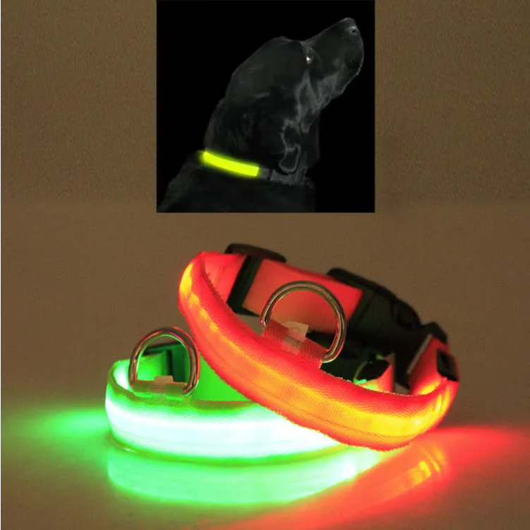 LED Pet Safety Halo Collar sizing