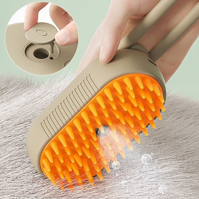 3 in 1 Pet Steam and Hair Removal Brush