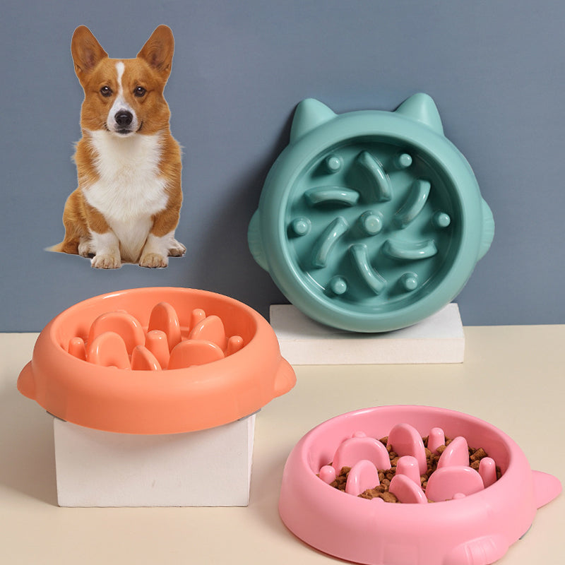 Maze Slow Feeder Bowl for Dogs - Anti-Choking Interactive Dog Bowl