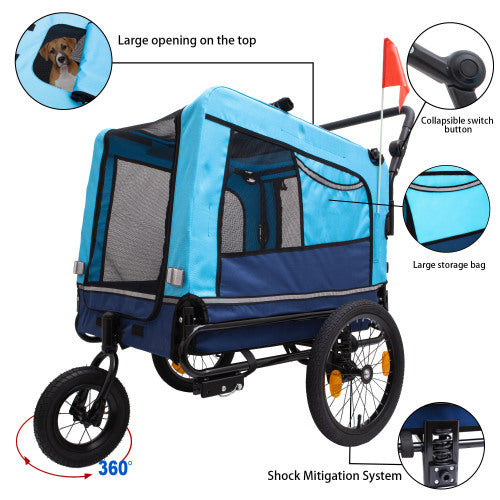 Heavy Duty Foldable Pet Stroller