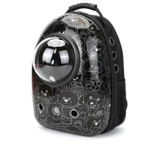 Portable Space Capsule Pet Backpack – Breathable Cat & Dog Travel Bag