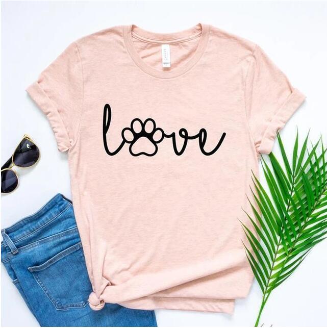 Love Paw Graphic T-Shirt