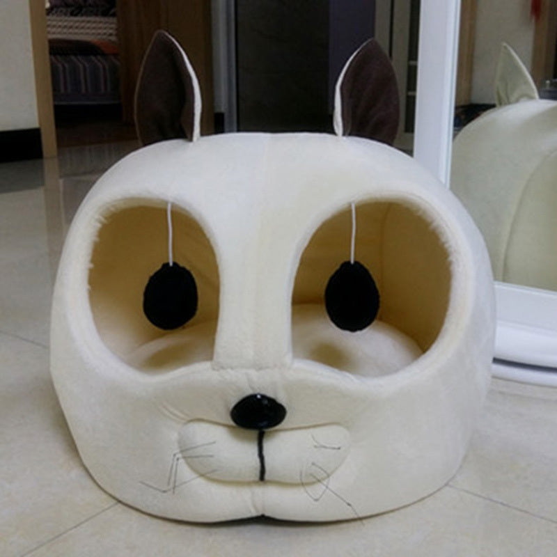 Plush Cat Bed