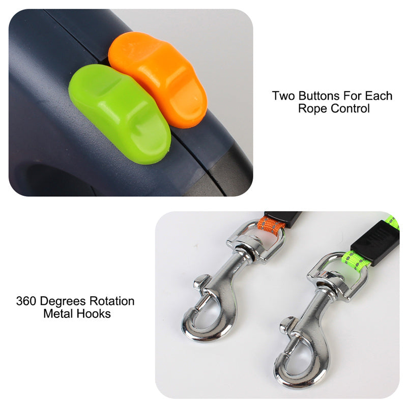 360 Retractable Swivel Leash