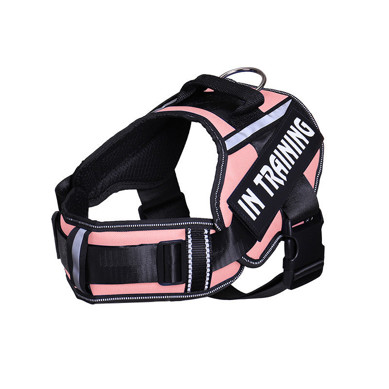 Premium Nylon Dog Harness – Reflective, Breathable & Secure