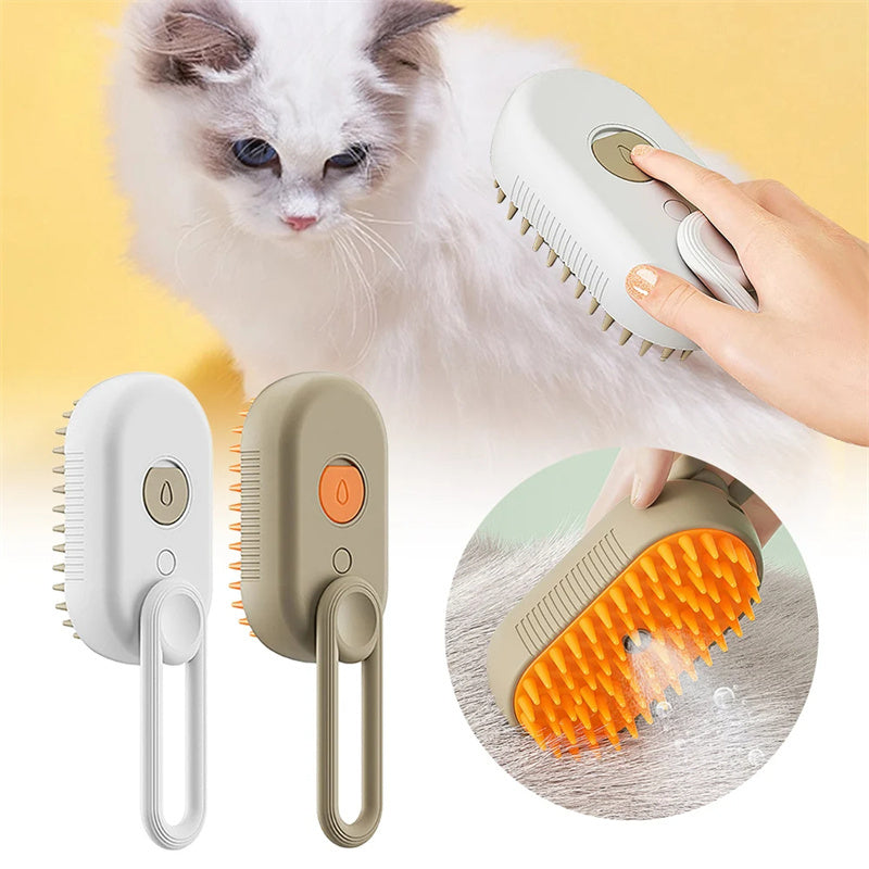 3 in 1 Pet Steam and Hair Removal Brush