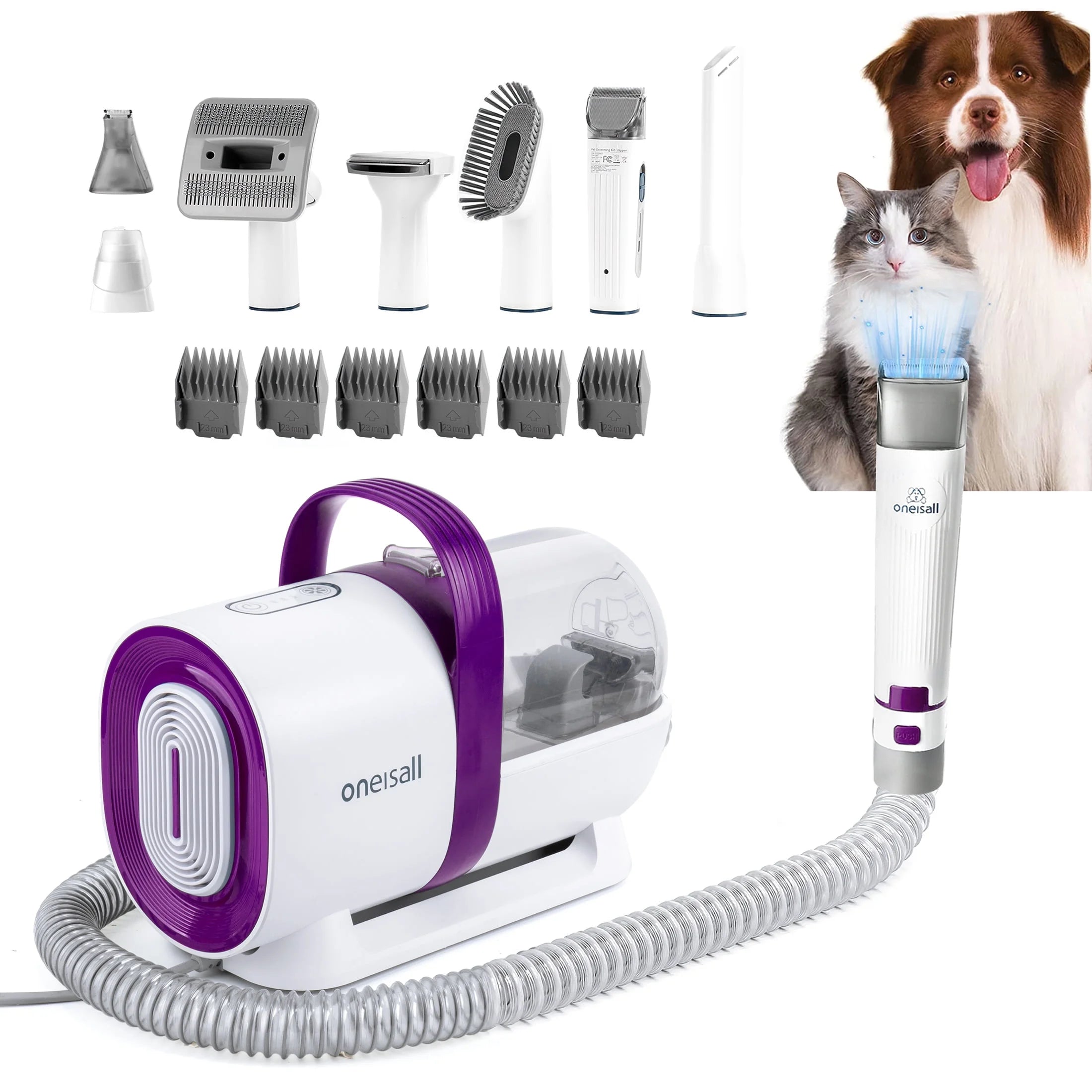 Oneisall 7 in 1 Dog Grooming Kit