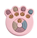 Paw Print Puzzle Feeder – Interactive Treat Dispensing Toy for Dogs