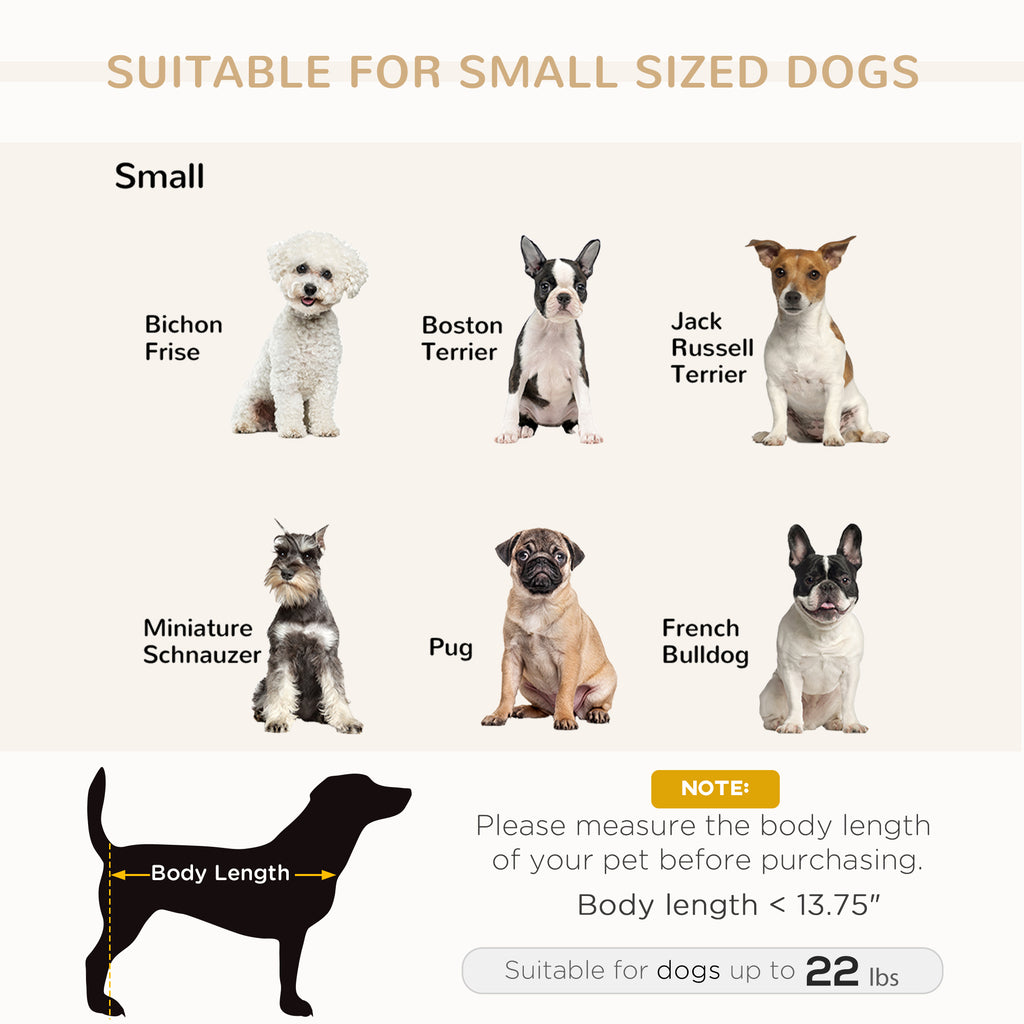 Pet sofa bed side view