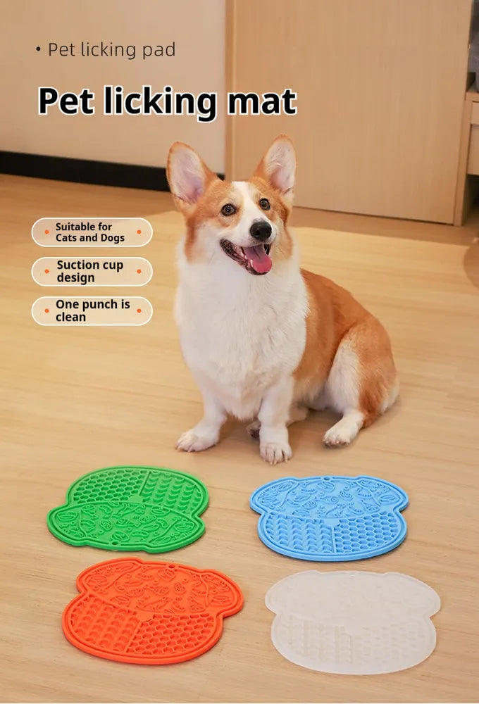 Lick mat green color
