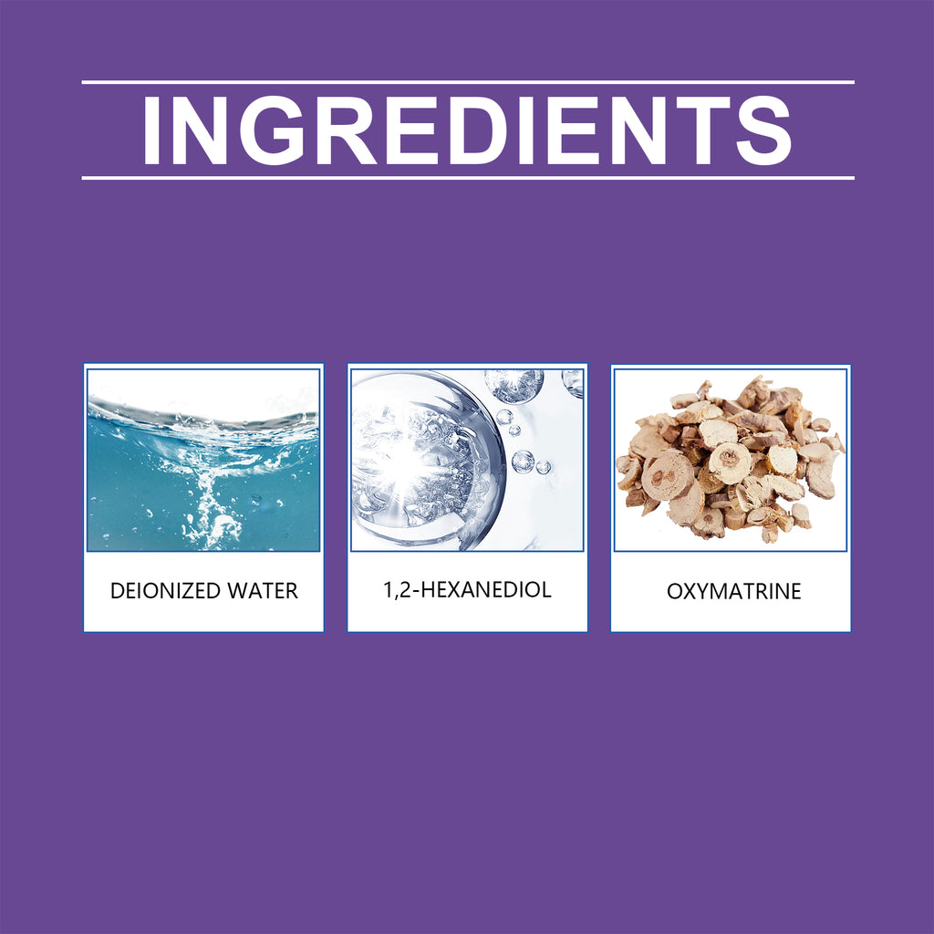 Calming spray usage instructions