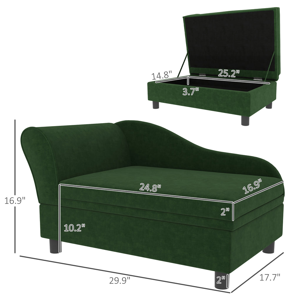 Pet Sofa Bed with Storage – Small Dog & Cat Couch