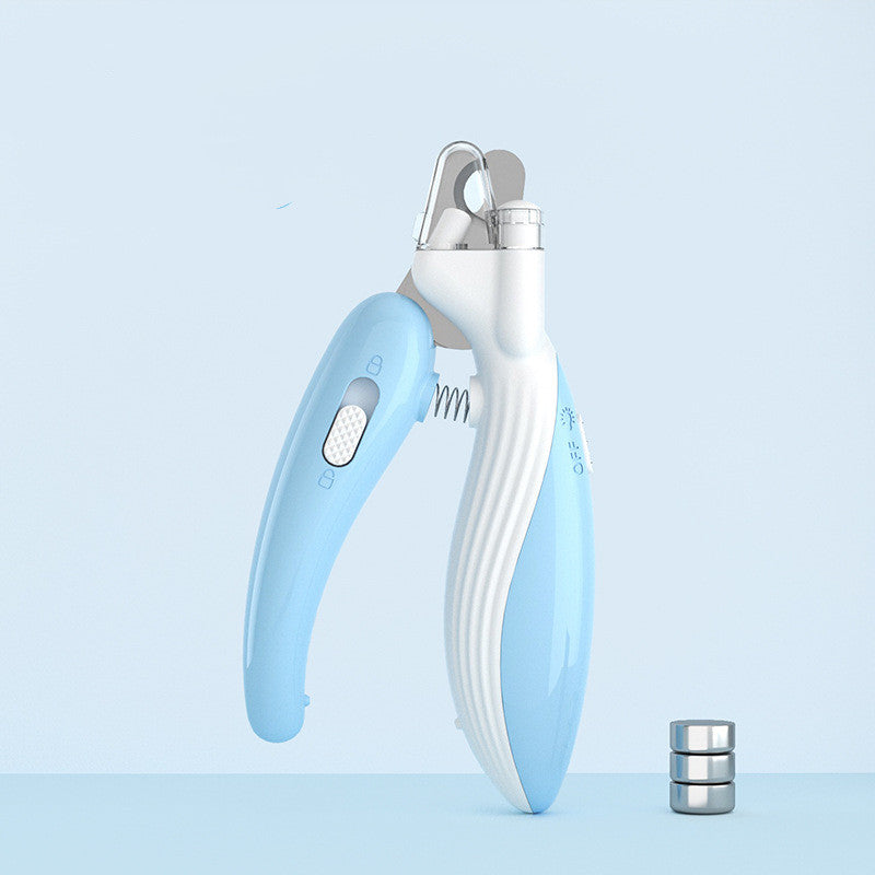 LED Light Pet Nail Clippers – Safe Trim Nail Cutter for Dogs & Cats