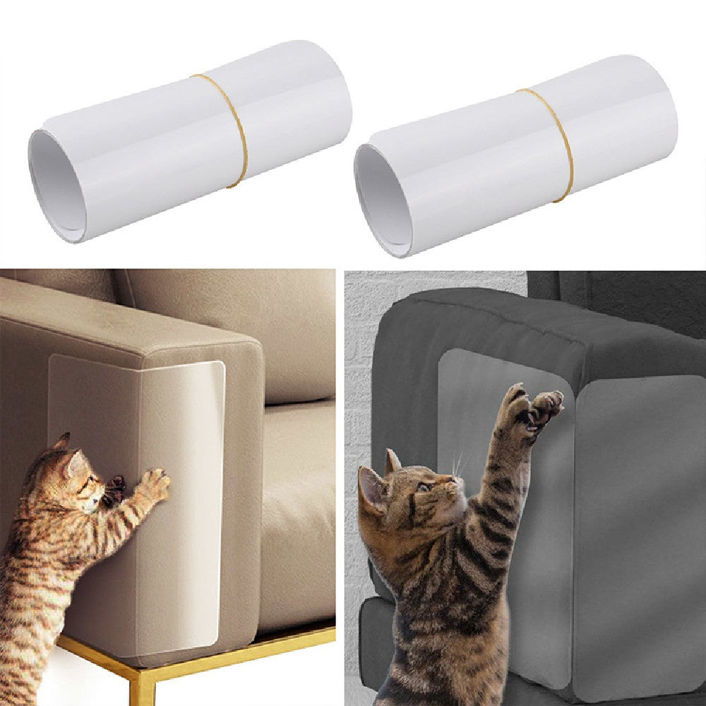 Clear Cat Scratch Furniture Protector – Anti-Scratch Couch Guards