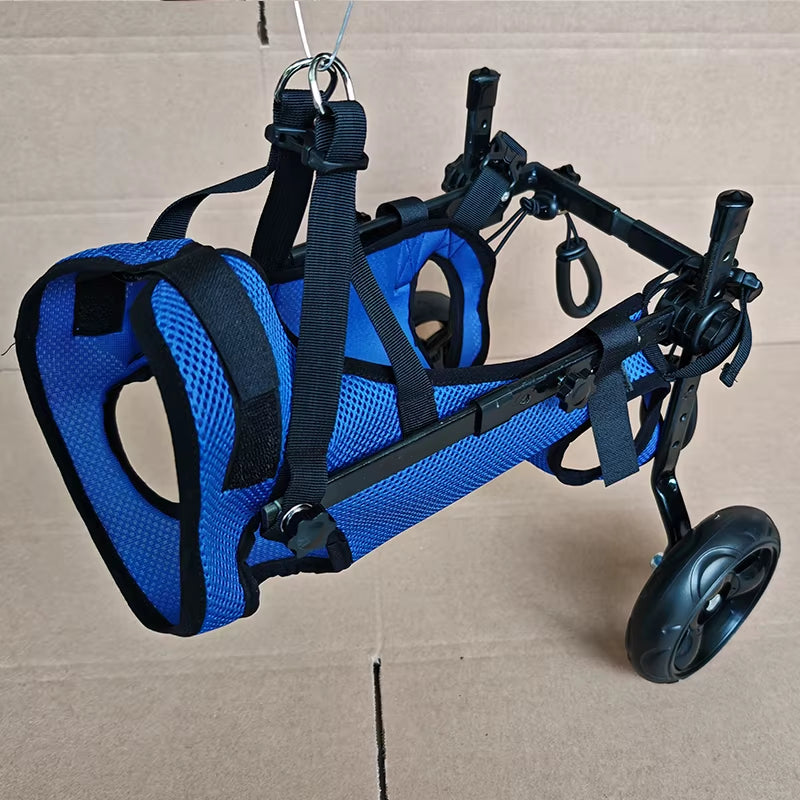 Adjustable Dog Wheelchair Pet Mobility Aid for Small Pets with Paralyzed Hind Legs Dog Rear Leg Cart Pet/Doggie Wheelchairs