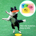 Bendable flying disc dog toy