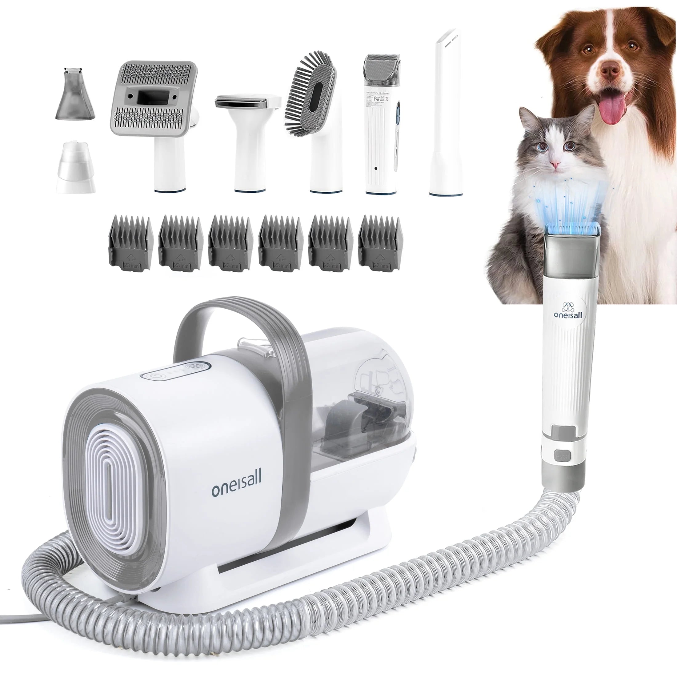 Oneisall 7 in 1 Dog Grooming Kit