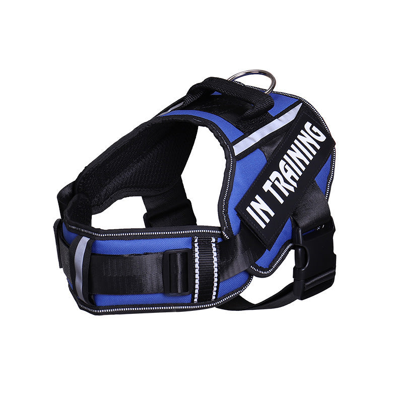 Premium Nylon Dog Harness – Reflective, Breathable & Secure