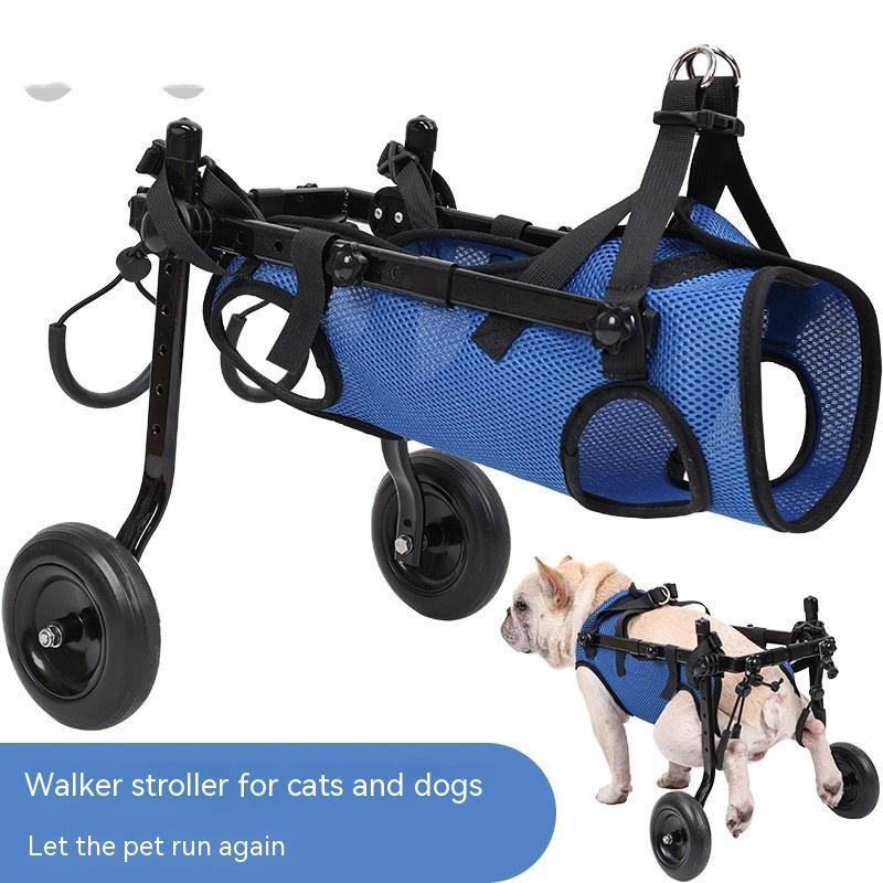 PawStep Dog Mobility Cart – Adjustable Pet Wheelchair for Injury & Rehab