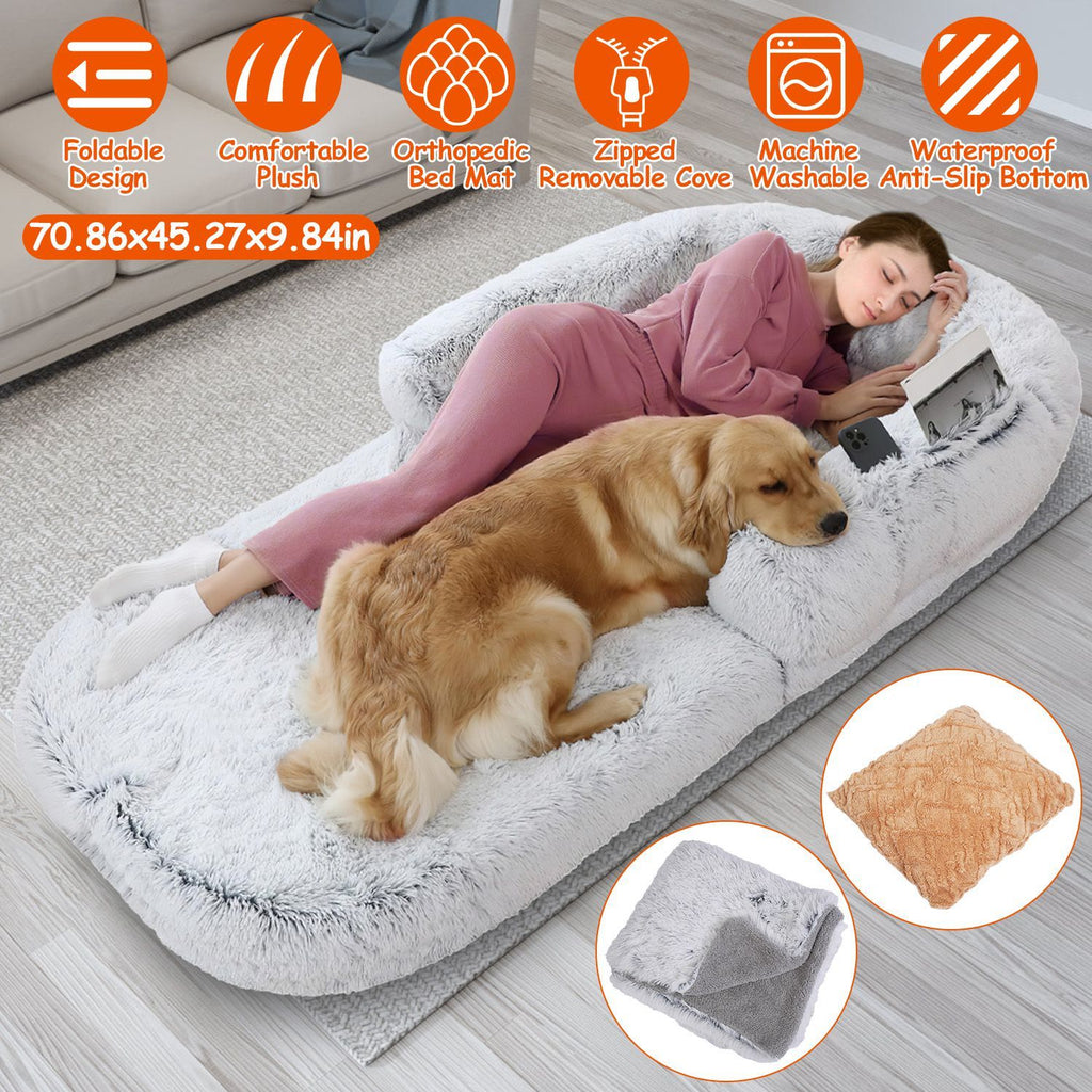 Convertible Human Size Dog Bed