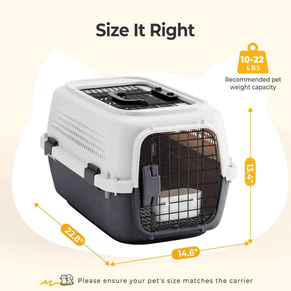 Cat carrier ventilation detail