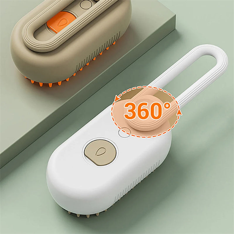 3 in 1 Pet Steam and Hair Removal Brush