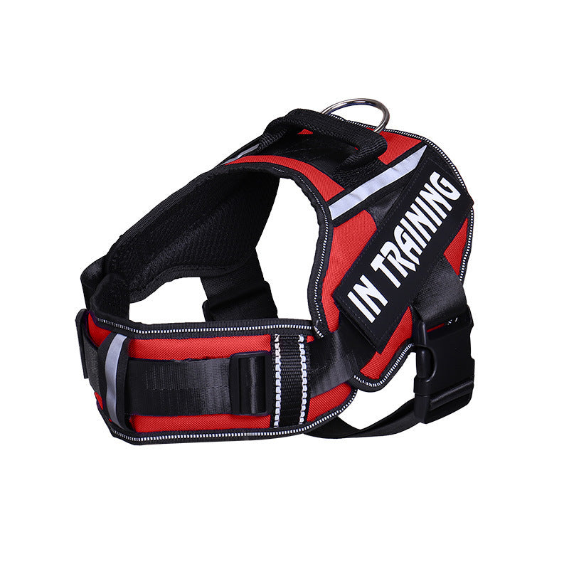 Premium Nylon Dog Harness – Reflective, Breathable & Secure