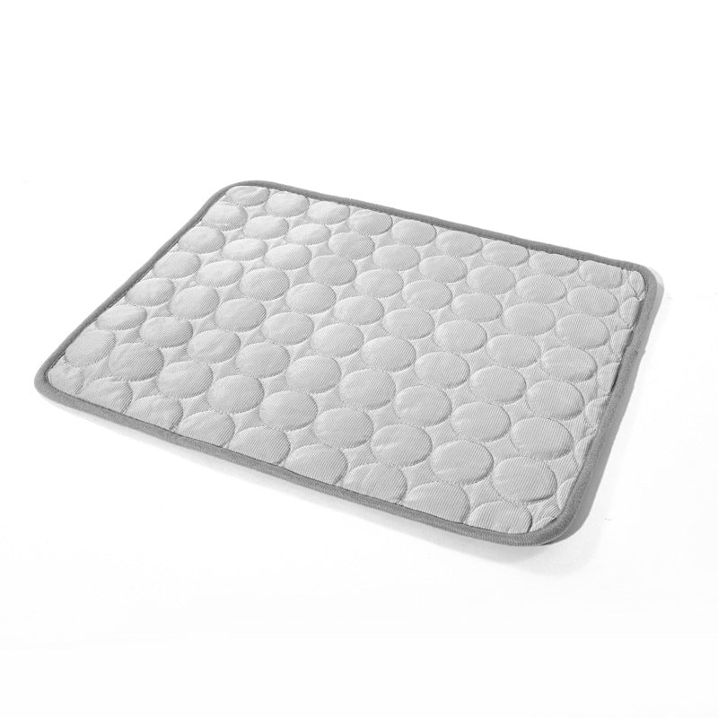 Grey self-cooling pet mat