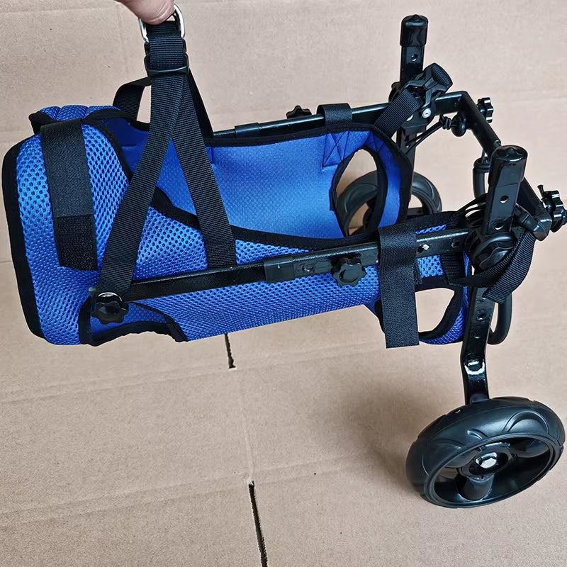 Adjustable Dog Wheelchair Pet Mobility Aid for Small Pets with Paralyzed Hind Legs Dog Rear Leg Cart Pet/Doggie Wheelchairs
